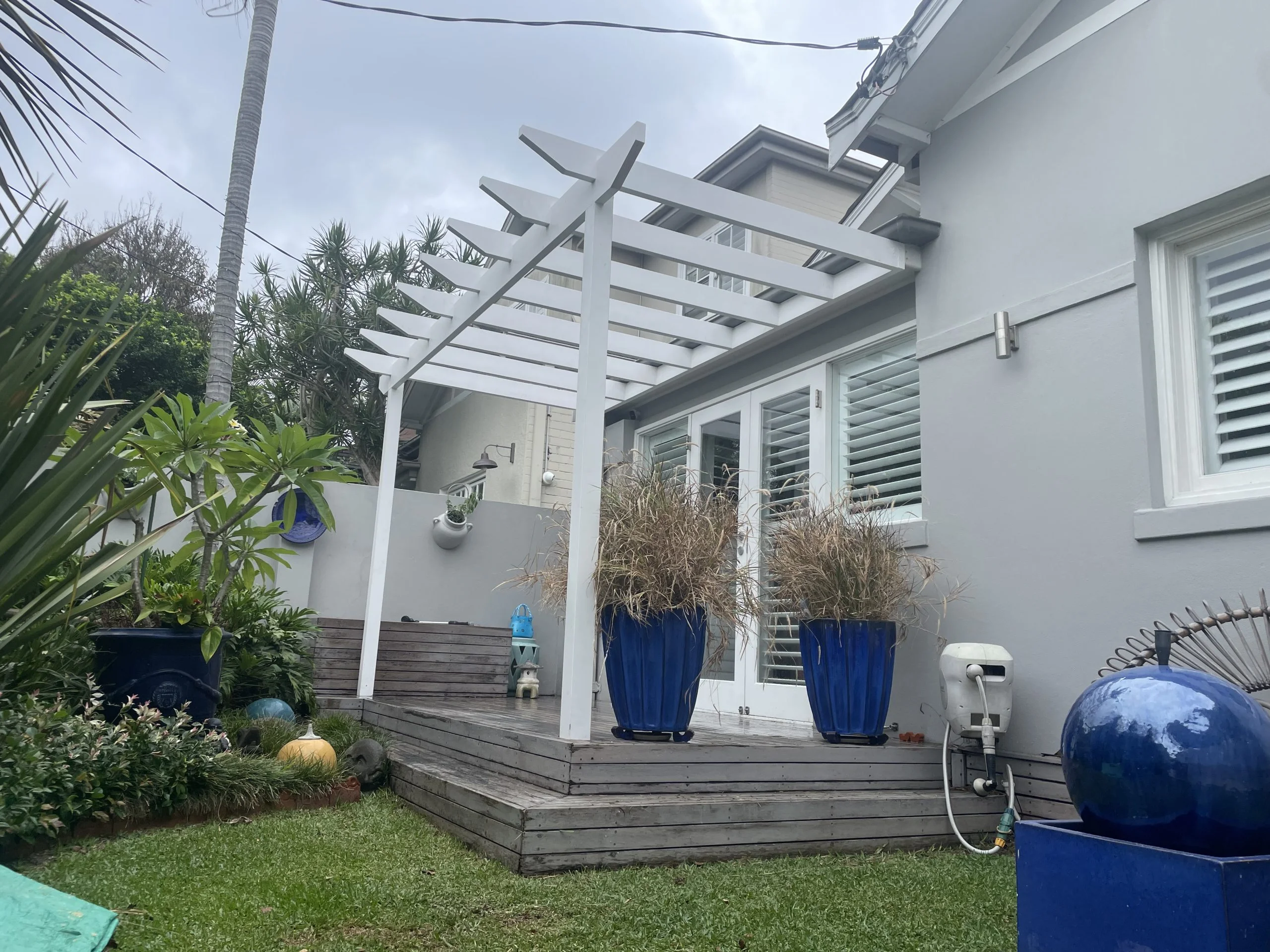 Pergola over outdoor deck Sydney — The Decksmith