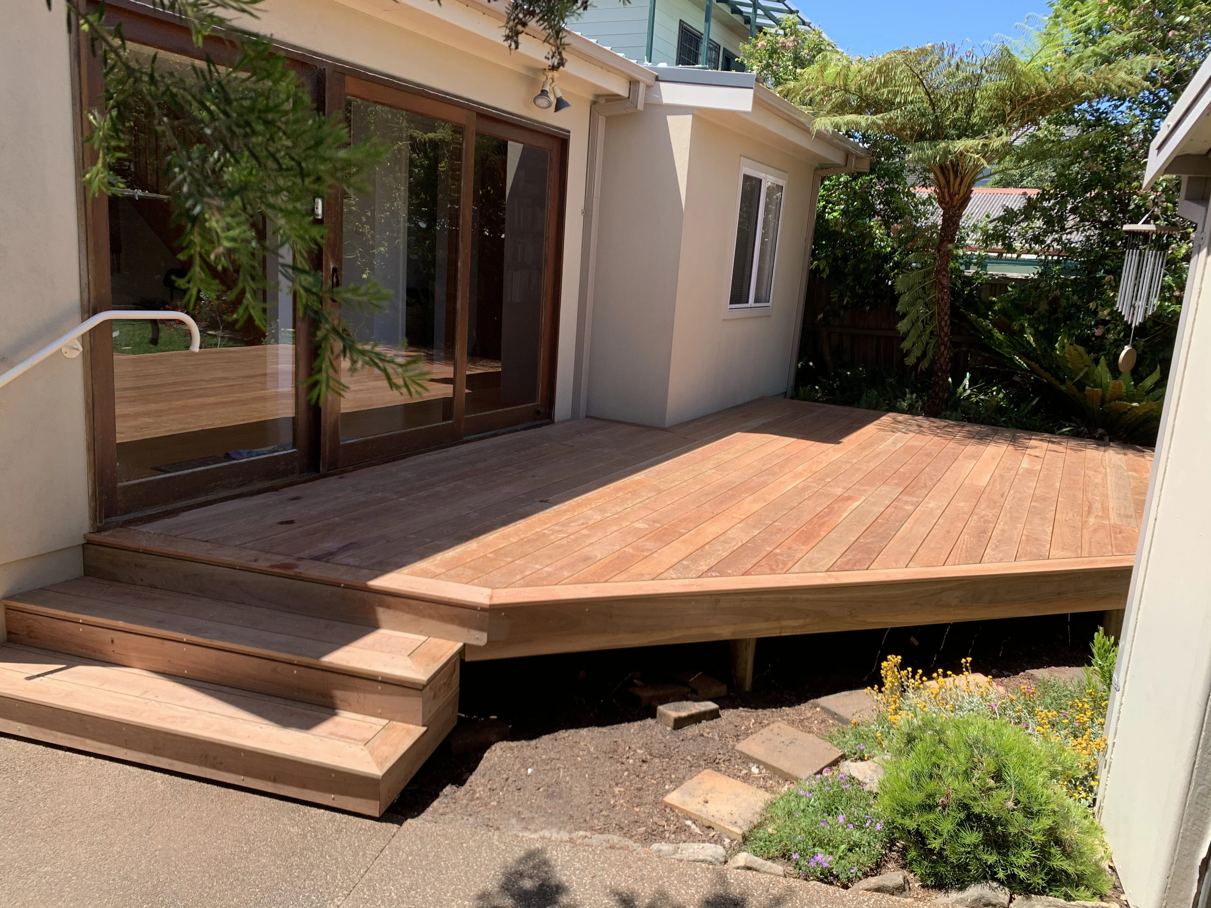 Little Bay deck after Ironbark replacement