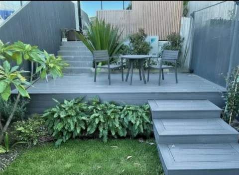 NewTechWood composite deck in a Coogee backyard, Eastern Suburbs Sydney